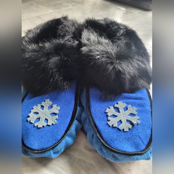 🍦🍦So soft🍦🍦 Homemade leather and fur moccasins - Picture 10 of 11